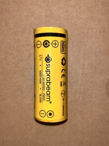 Suprabeam 5000mA Li-ion , uued