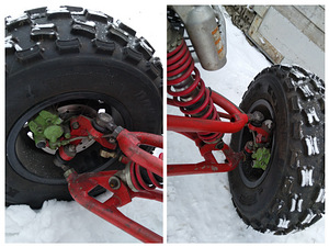 Yamaha raptor 660R quad atv (8 foto / 10)