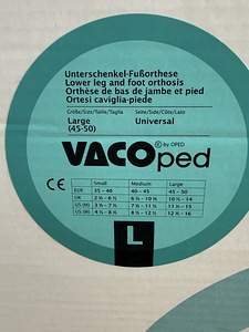 VACOped (OPED) — sääre ja jala ortoos, suurus L (6 foto / 6)