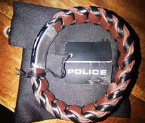 POLICE мужской браслет и колье (КОМПЛЕКТ)