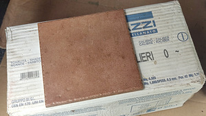 Itaalia klinkerplaadid 15cm x 15cm 5 karpi uued