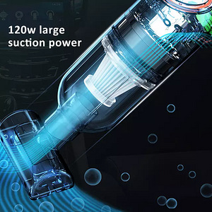 Беспроводной автомобильный пылесос Vacuum Cleaner 2 в 1 (8 фото из 9)