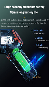 Беспроводной автомобильный пылесос Vacuum Cleaner 2 в 1 (9 фото из 9)