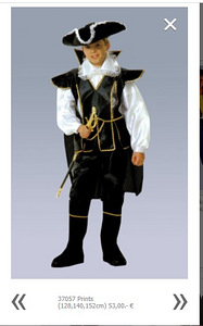 Карнавальный костюм Принц, размер 140 см-1 раз использовался