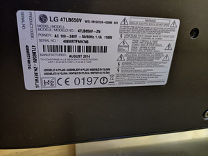 LG 47LB650V vigane 3d teler (2 foto / 2)