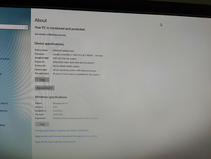 Hp Prodesk 600 g3 i5-7500, 8gb, 240SSD, Win10 (3 foto / 3)