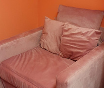 Кресло Velvet розовый
