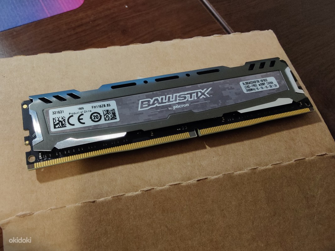 ОЗУ 8 ГБ 2400 МГц Crucial Ballistix Sport - Tallinn, Память – okidoki