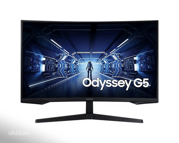 Игровой монитор Samsung Odyssey G5, 32", QHD, 144 Гц (фото #1)