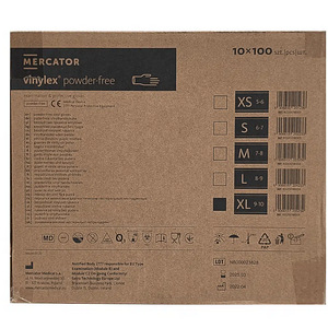 Vinüülkindad Mercator vinylex puudrivabad (2 foto / 2)