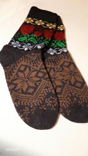 Шерстяные носки и варежки villased labakindad ja sok (фото #2)