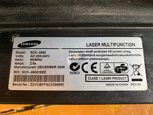 Printer Samsung SCX-4600 (5 foto / 5)