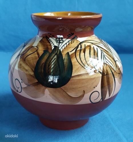 Старая неиспользованная красивая ваза (фото #9)