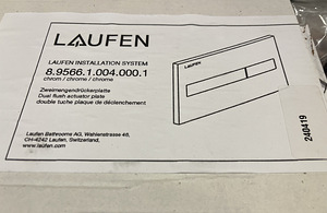 WC-raami raam Laufen 94660 000 000 1 koos nupuga (4 foto / 5)