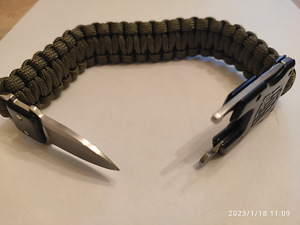 Paracord rokassprādze (3 foto no 3)