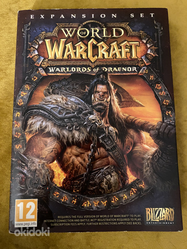 (НОВИНКА) WORLD of WARCRAFT Warlords of Draenor ДОПОЛНЕНИЕ