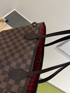 Authentic Louis Vuitton Neverfull PM Damier Ebene Canvas (10 foto / 10)