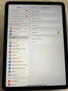 Продается iPad Air M3 11” (128 ГБ, Wi-Fi), starlight (2 фото из 8)
