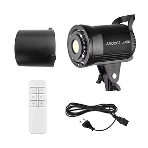 LED-valgusti foto ja video jaoks Andoer LM 100W. Bowens (1 foto / 4)