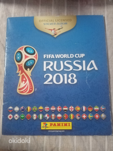 Kleebisalbum FIFA WORLD CUP VENEMAA 2018 (foto #1)