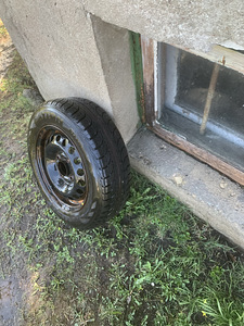Müüa 4 plekkvelge rehvidega mis korra auto all käinud! (2 foto / 3)