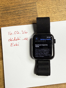 Apple Watch SE 44mm, Uus aku (6 foto / 7)