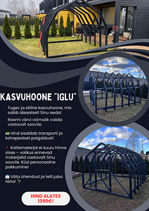 Kasvuhoone "iglu"