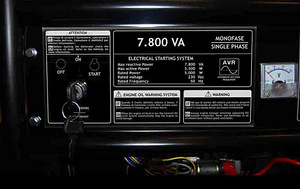5.5 KW - Новый и мощный генератор 7.8 KVA TW Бенз. (4 фото из 7)