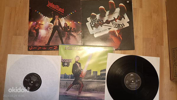 Judas Priest LP , Accept LP (фото #1)