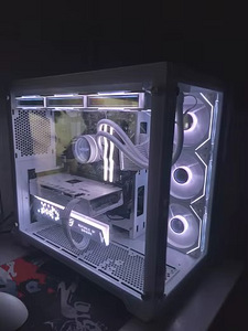 Красивый компьютер i5 14400f B760m 32gb 500gb 650w psu ВОДА (2 фото из 4)
