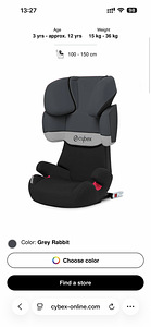 Cybex Solution X-fix turvatool 15-36kg (6 foto / 9)