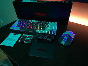 RedThunder K84 Wireless RGB Keyboard and Mouse (1 foto / 5)