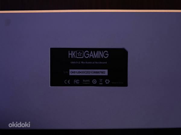 HK GAMING GK61 Mechanical Gaming Keyboard (foto #5)