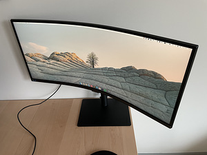 Monitor nõgus Samsung 34" (2 foto / 4)