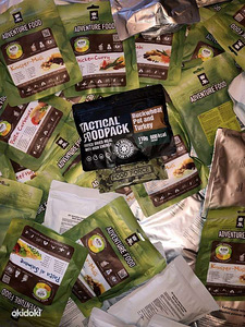 Kuivtoidupakid / adventure food / MRE / toidupakid (1 foto / 1)