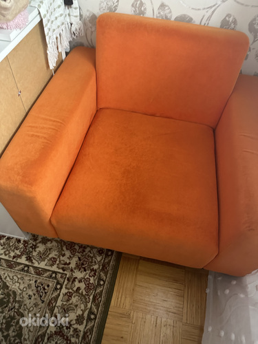 Раскладной диван и кресло (фото #2)