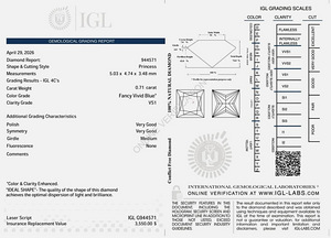 Looduslik teemant 0.71 ct. VS1 (2 foto / 2)