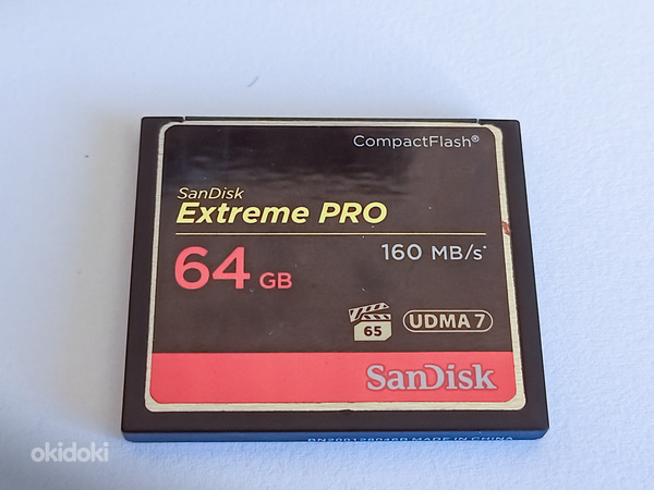 CF-карта Extreme Pro 64 ГБ (фото #1)