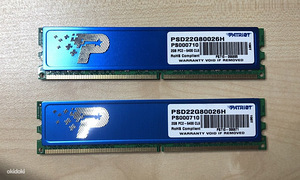PATRIOT 2 x 2GB DDR2 PC2-6400