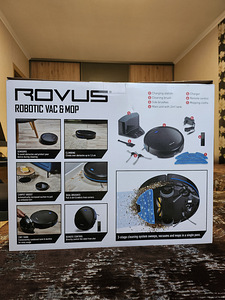 Rovus Robotic Vac & Mop vacuum/tolmuimeja nagu uus