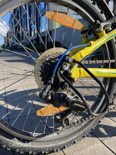 Jalgratas Merida Matts J20 matt kollane-sinine (foto #4)