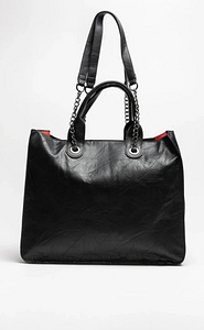 CHANEL suur nahkkott + väike kott / replica (1 foto / 3)