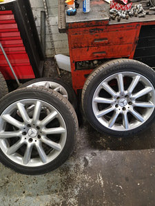 Литые диски Mercedes (2 фото из 6)