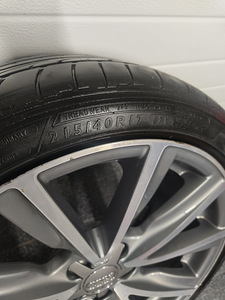 Audi veljed 17", 5x100 (4 foto / 9)