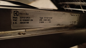 Nõudepesumasin Electrolux 45 cm (4 foto / 5)