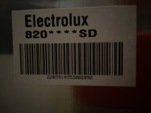 ELECTROLUX 820. ВСТРАИВАЕМЫЙ (6 фото из 6)