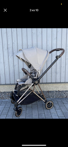 Cybex Mios V3 прогулочная коляска Pearl Grey с рамой Rose Gold