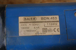 Soonelõikur, soonefrees Baier BDN 453 (4 foto / 4)