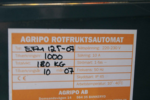 Juurvilja müügiautomaat Agripo EFM 125-07 (5 foto / 5)