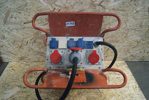 Elektrikilp,alajaotuskilp,ajutine elektrikilp 7 tk (3 foto / 7)